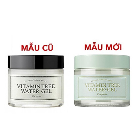 Gel Dưỡng Ẩm Cho Mọi Loại Da I'm from Vitamin Tree Water Gel 75g _ I'm From Chính Hãng