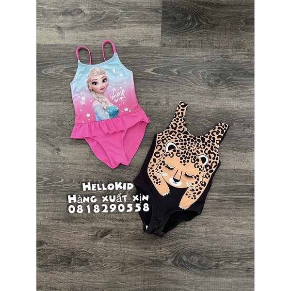 B235 - Bộ bơi liền HM bé gái