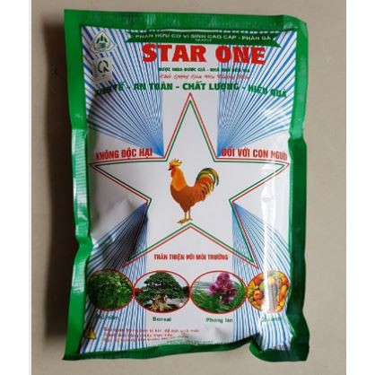 Phân gà hữu cơ vi sinh Star One đã qua xử lý 1kg
