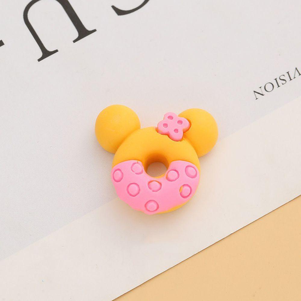 Phụ Kiện Trang Trí Móng Tay Hình Bánh Donut / Chuột Mickey Dễ Thương DIY