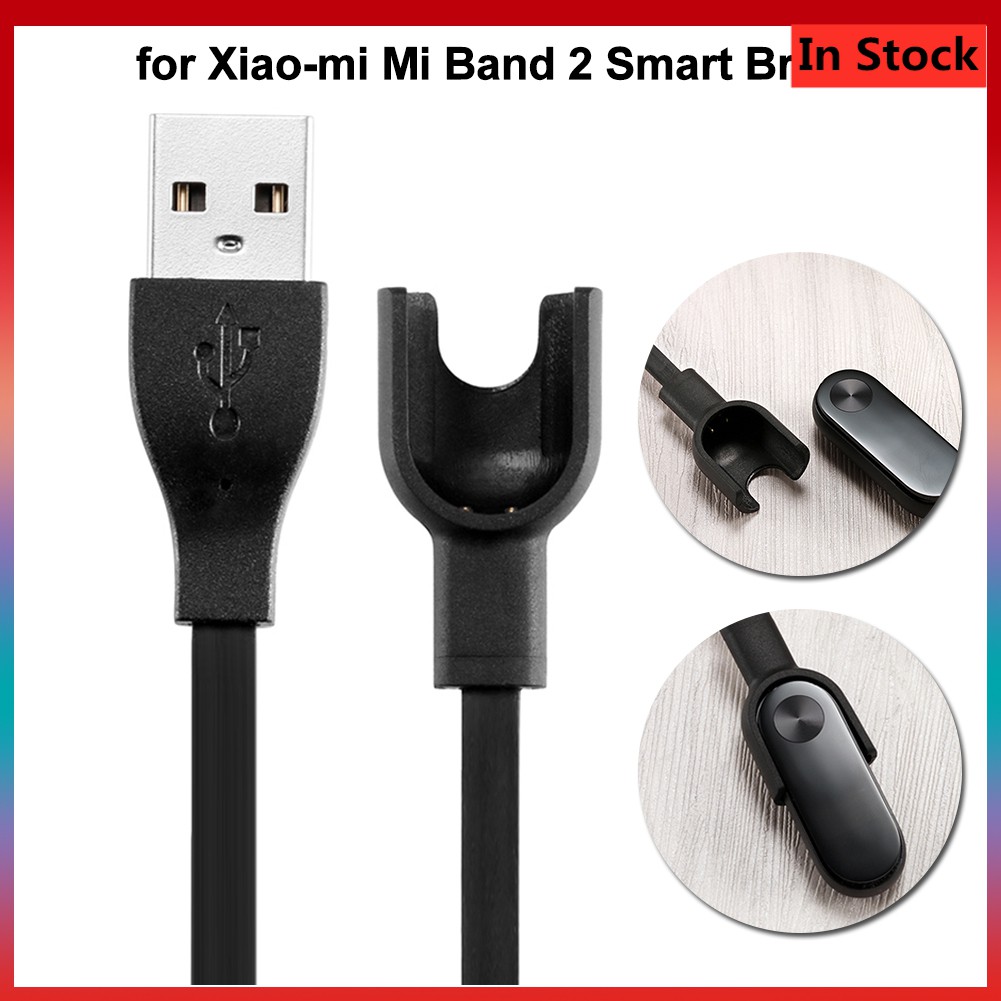 Dây Cáp Sạc Usb Thay Thế Cho Đồng Hồ Thông Minh Xiao-mi Mi Band 2