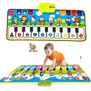 Thảm Đàn Piano Cho Bé Tự Nằm Chơi, Thảm Nhạc Thông Minh Phát Triển Giác Quan Cho Trẻ, Đồ chơi Thông Minh [Shop Mẹ Mốc]