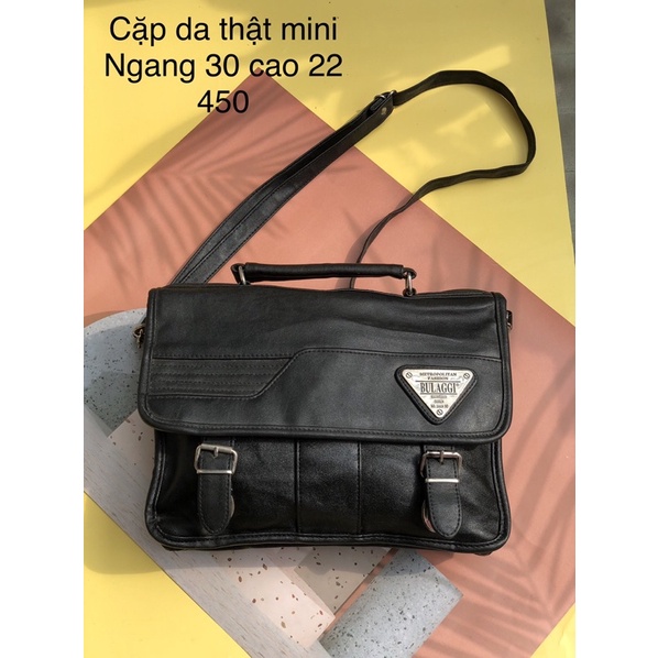 cặp mini da thật hàng si tuyển