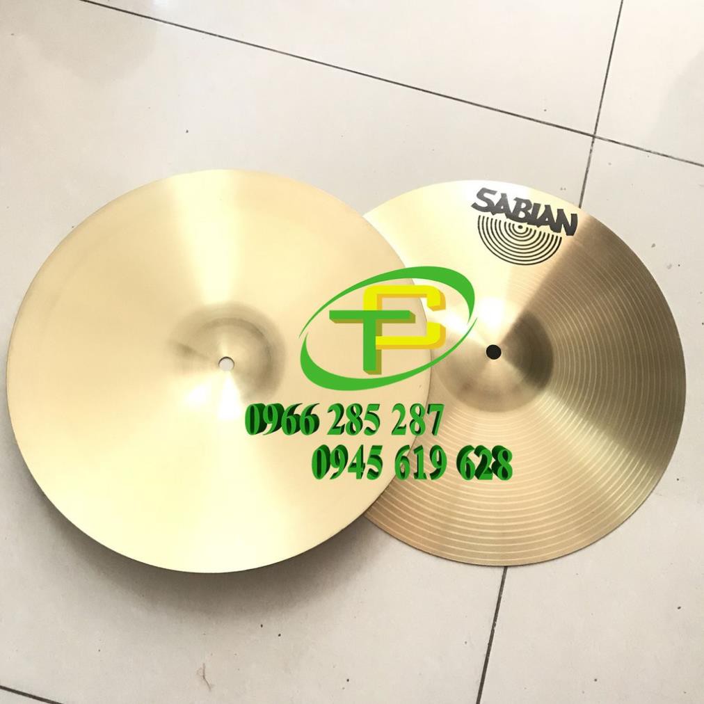 Xanh pan nhập khẩu Sabian 14in 35cm, chập cheng bằng đồng | Thiết bị Đoàn Đội