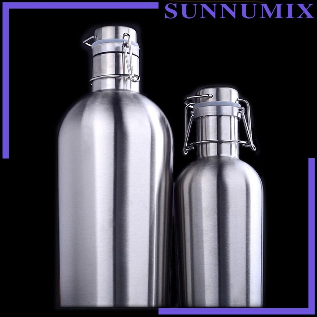 Bình Đựng Bia Cách Nhiệt 1l / 2l Tiện Lợi