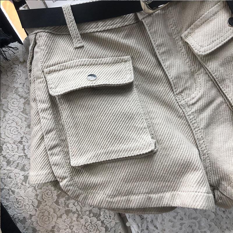 Quần Short Denim Dáng Rộng Lưng Cao Thời Trang Mùa Hè Phong Cách Mới Size Lớn Cho Nữ