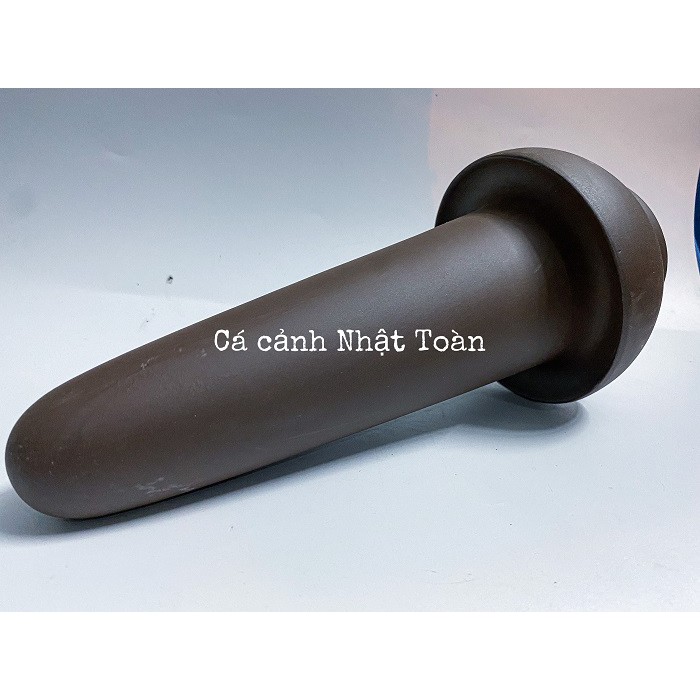 ỐNG GỐM SỨ CHO CÁ NÚP VÀO TRANG TRÍ BỂ CÁ 28X10CM