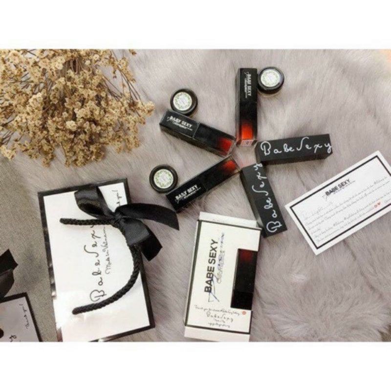 TẶNG SON DƯỠNG🎁 SON BABY SEXY - KÈM TÚI GIẤY VÀ PHỤ KIỆN