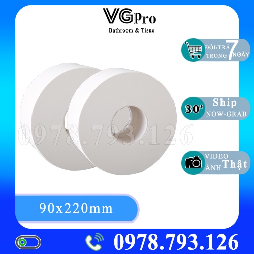 Giấy vệ sinh công nghiệp cuộn 700g giá: 26k