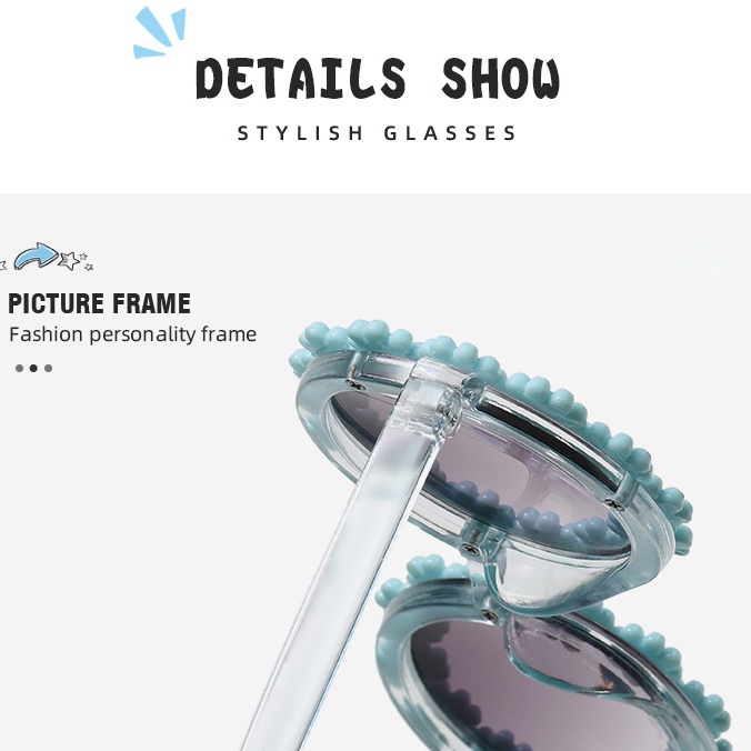 Kính Mát Thời Trang Hàn Quốc Chống Tia UV400 Cho Bé