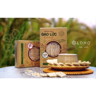 Bánh quy gạo lứt Loho [chính hãng]