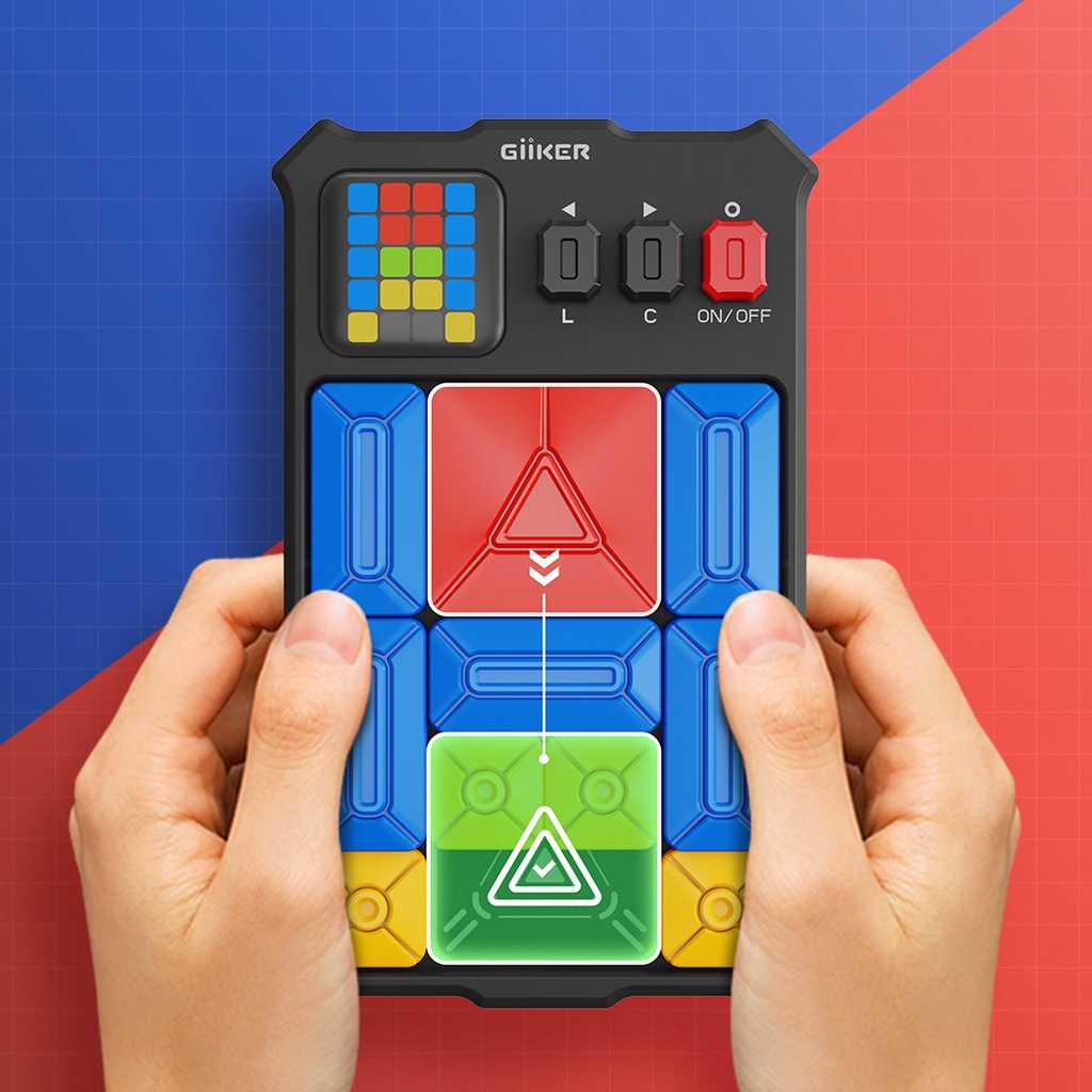 Đồ chơi xếp hình cảm biến thông minh Xiaomi giiker Super Huarong Road Question vui nhộn cho trẻ em