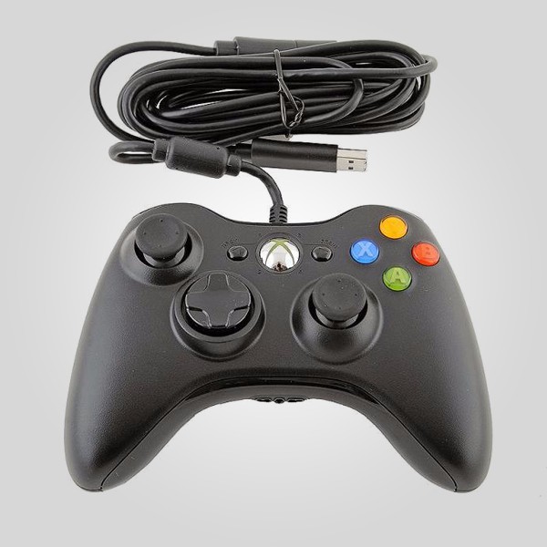 Tay cầm chơi game có dây Microsoft Xbox 360 dành cho pc và smartphone