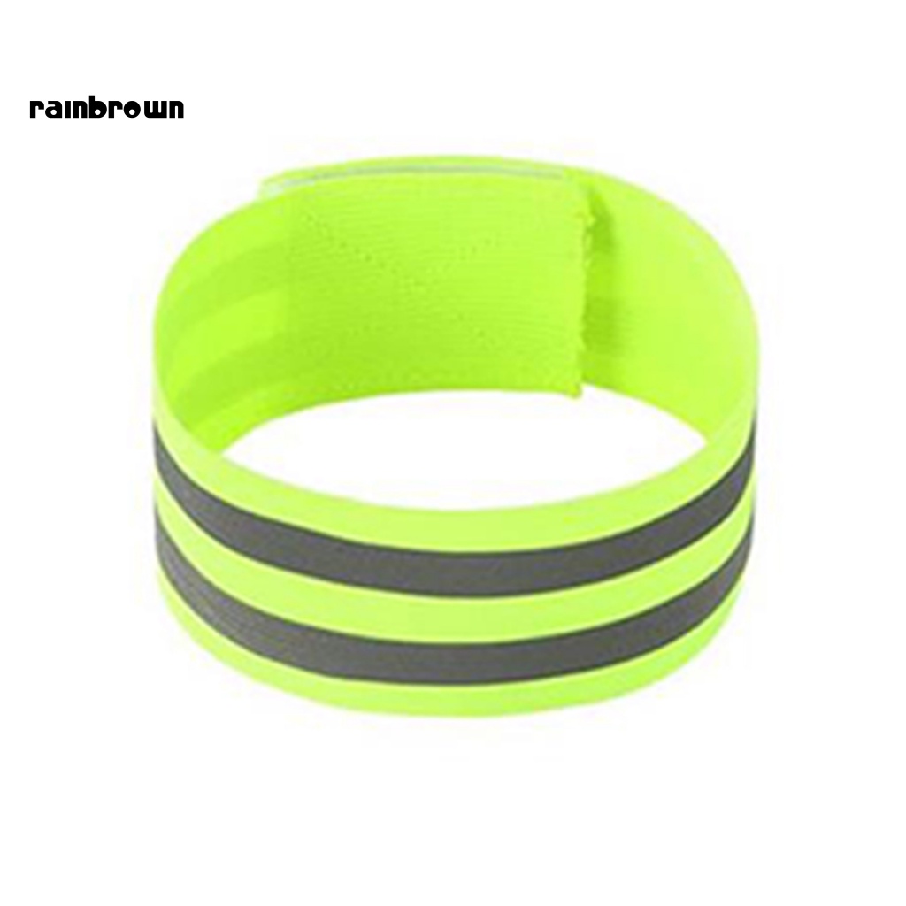 / Rb / Vòng Đeo Tay Phản Quang An Toàn Đa Năng Khi Chạy Bộ