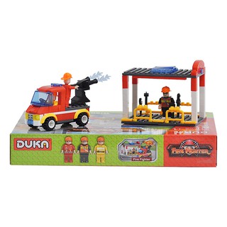 Đồ chơi xếp hình Duka 70603 Lính cứu hỏa
