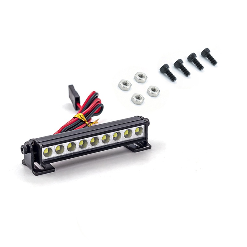 Thanh Đèn LED 5V-14.8V Gắn Nóc Xe Điều Khiển Từ Xa Axial SCX10 90046 Traxxas TRX4 Tỉ Lệ 1 / 8 1 / 10