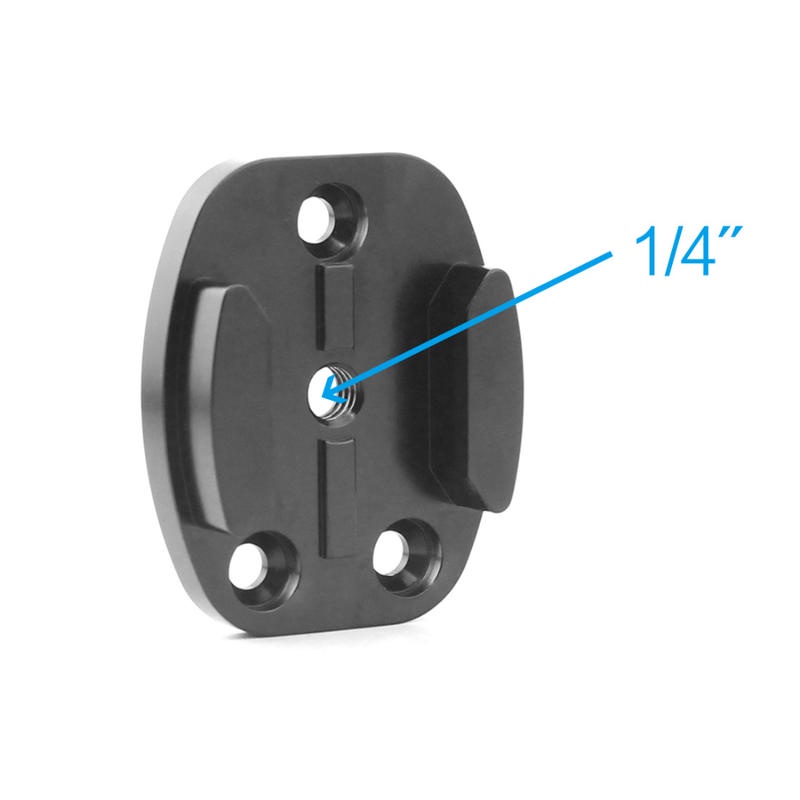 Đế vít nhôm LAMMCOU 1/ 4&quot; tháo lắp nhanh cho máy ảnh hành trình Gopro Hero 9 8 7 6 5 4