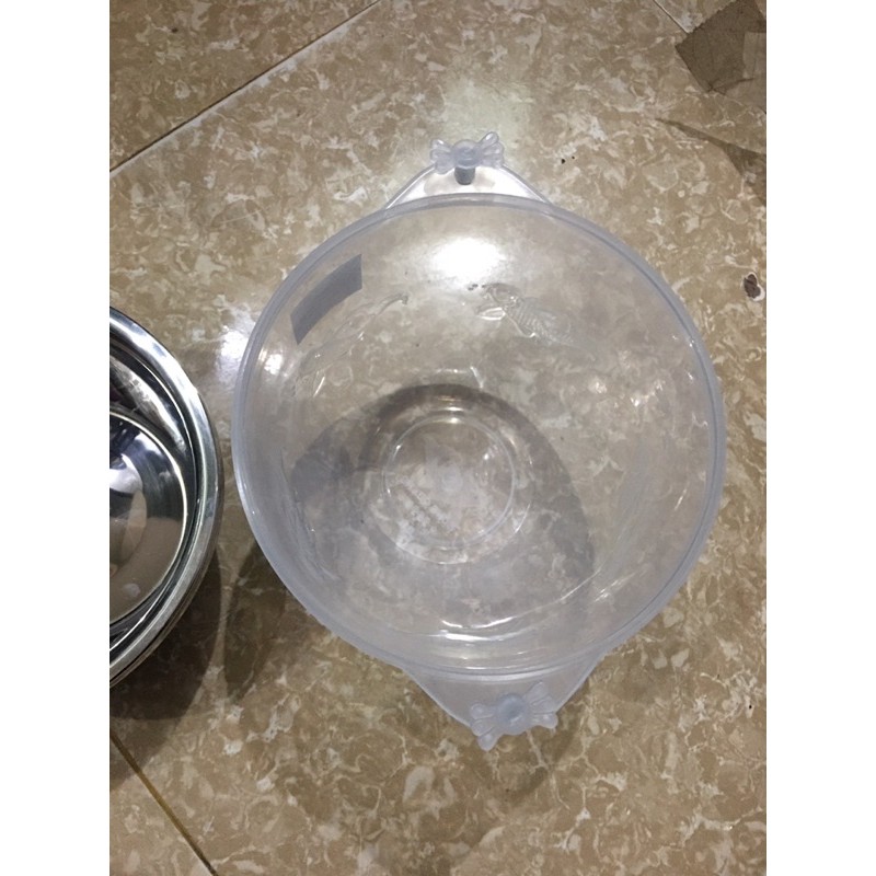 Bộ Bát Đựng Rượu Và Ướp Lạnh inox- Dụng Cụ Ướp Lạnh Trái Cây Và Rượu inox Tặng Kèm Muỗng Múc