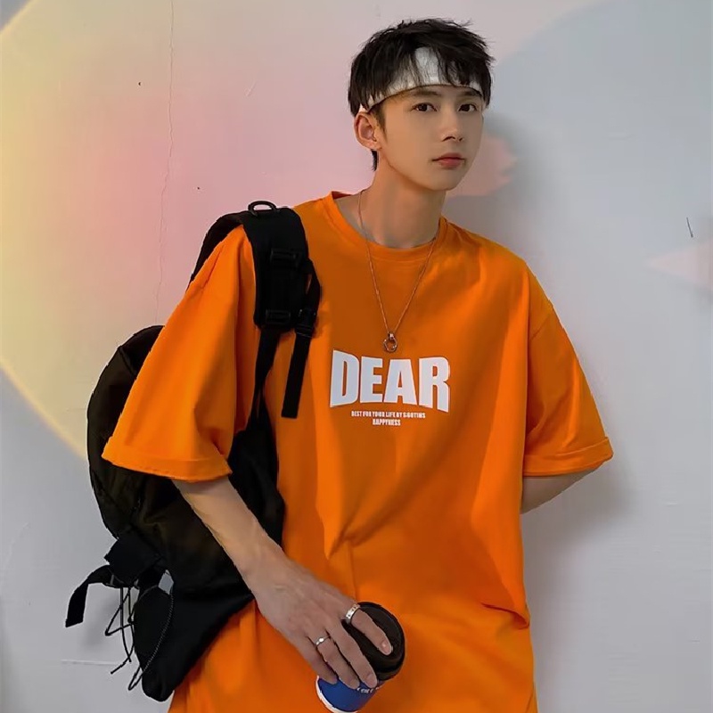 Áo Thun Tay Ngắn Dáng Rộng In Họa Tiết Phong Cách Hip Hop Thời Trang Mùa Hè Cho Nam Và Nữ size M-8XL