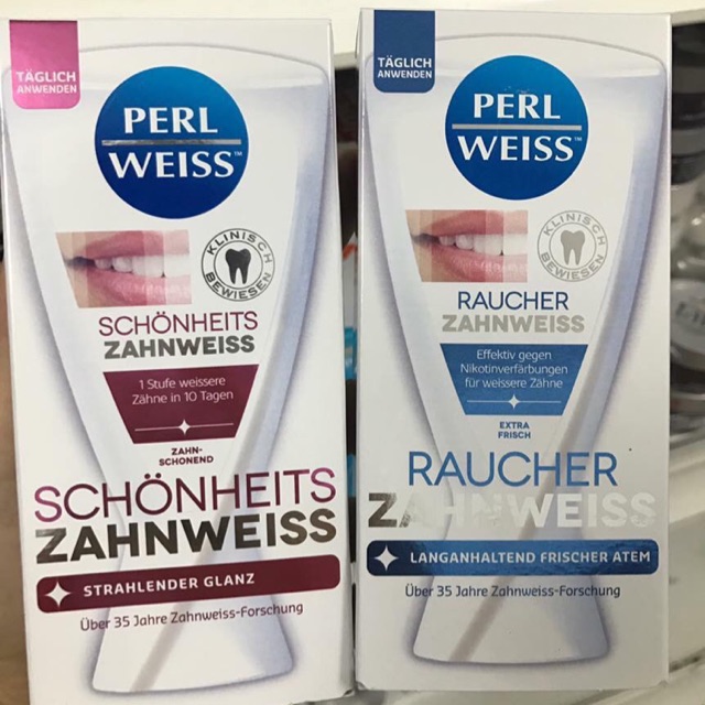 KEM ĐÁNH RĂNG PERL WEISS - SIÊU TẨY TRẮNG RĂNG, AN TOÀN TUYỆT ĐỐI - 50ml