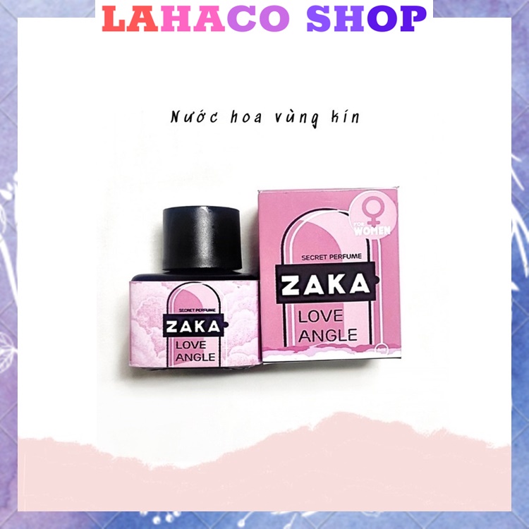 Nước Hoa Vùng Kín Nữ Love ANGLE ZAKA Tinh Dầu Nước Hoa Thiên Nhiên Thơm Lâu Mini Lahaco Shop