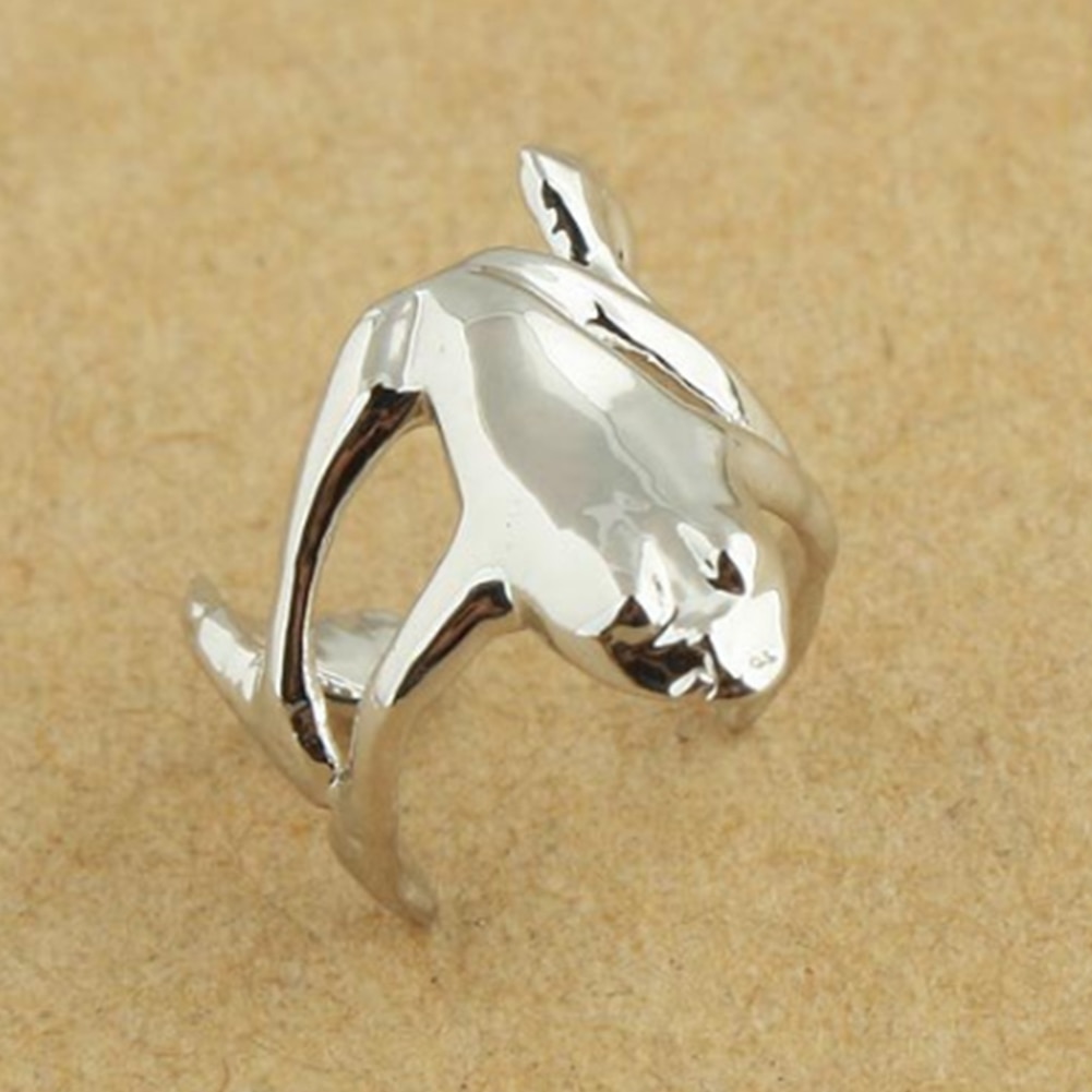 1 Khuyên Tai Bạc Hình Chú Ếch