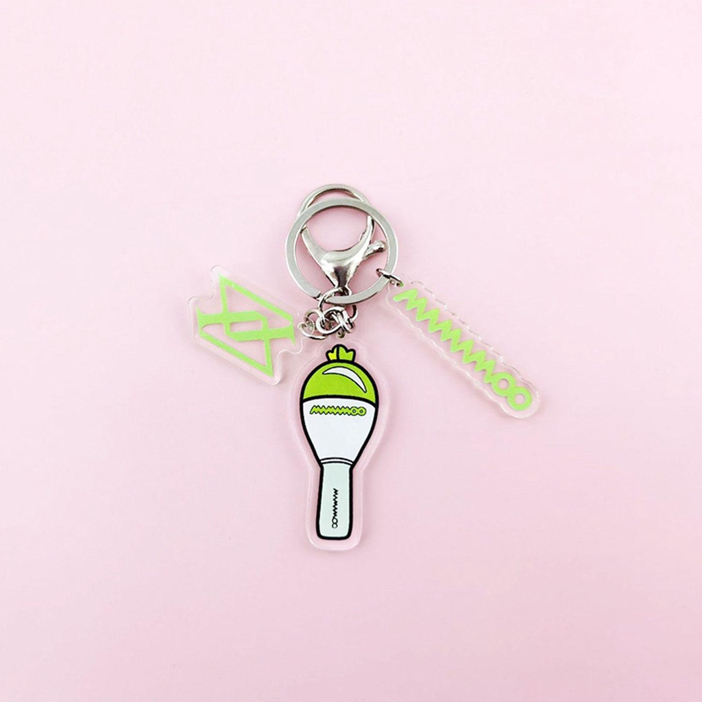Móc Khóa Acrylic Kim Loại Trang Trí Túi Xách