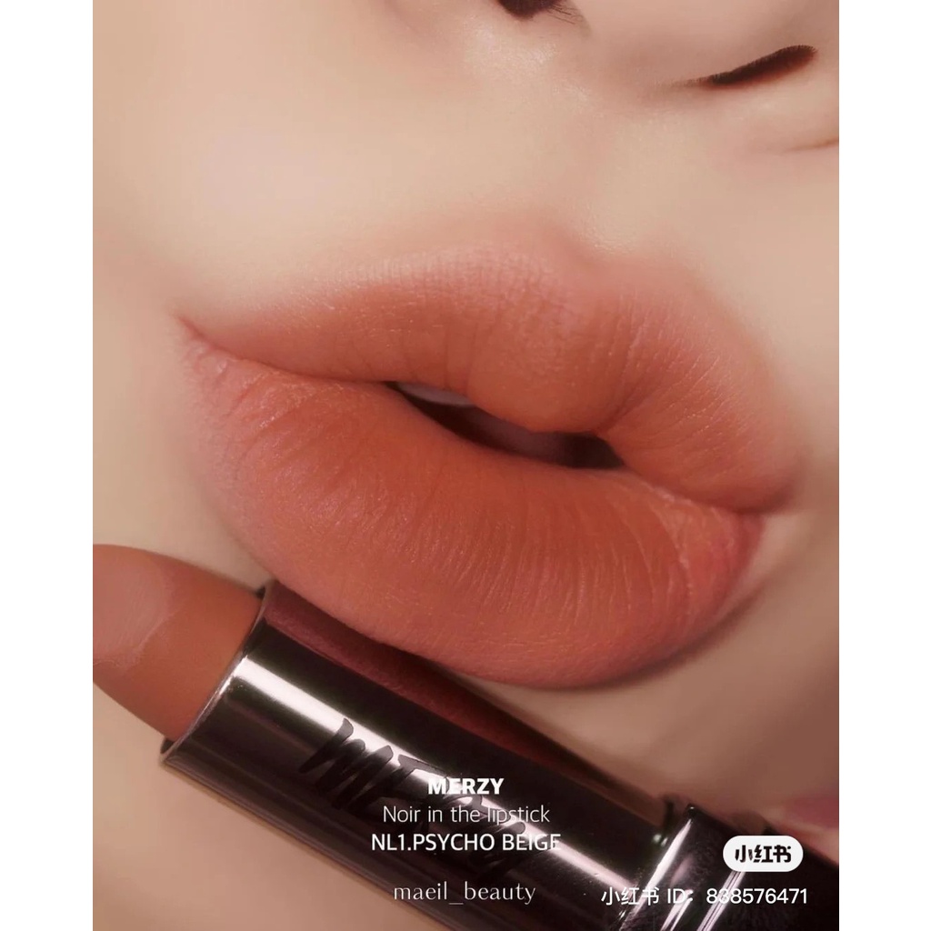 Son thỏi Merzy Noir In The Lipstick