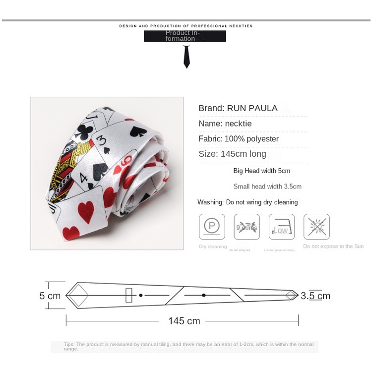 Cà Vạt Bản Hẹp 5cm Phong Cách Hàn Quốc Thời Trang Cho Nam Nữ