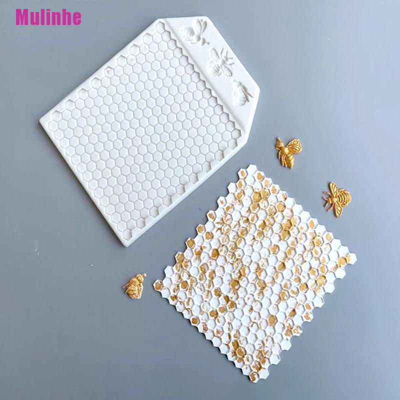 Khuôn Silicone Tạo Hình Tổ Ong Làm Bánh Kẹo Chocolate