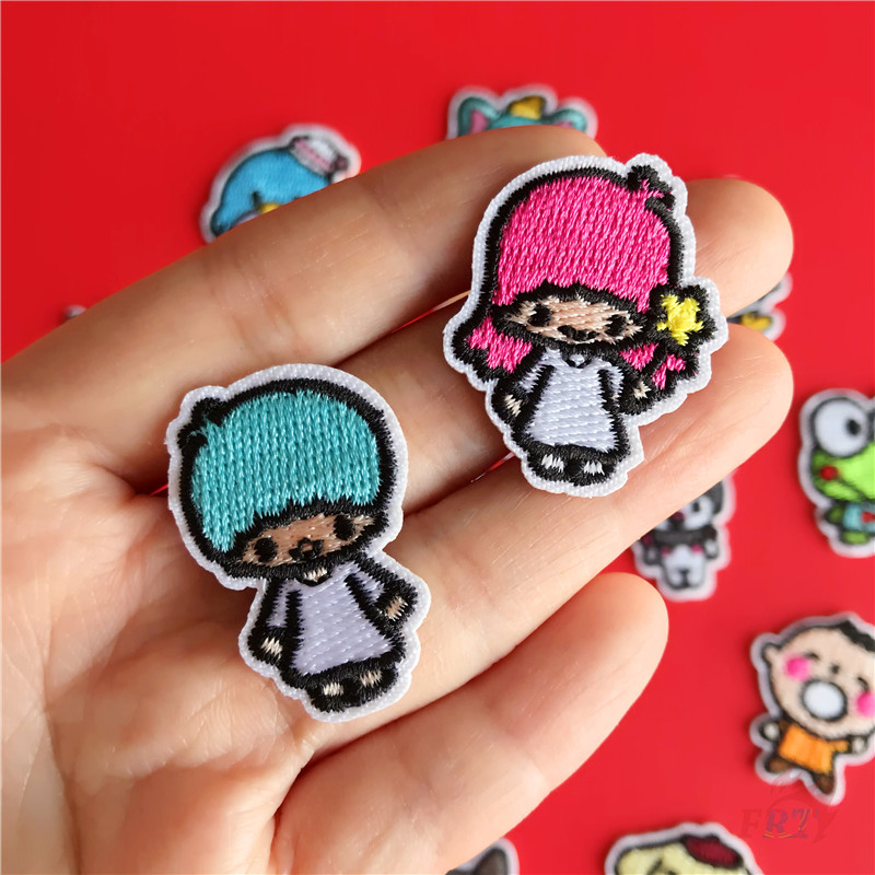 Miếng Vá Trang Trí Quần Áo SANRIO HELLO KITTY Hoạt Hình 16 Kiểu Dễ Thương Tùy Chọn