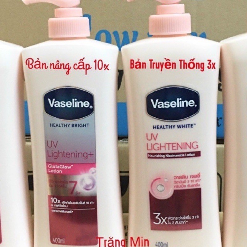 Dưỡng thể trắng da Vaseline 10x 600ml Nội địa Thái lan