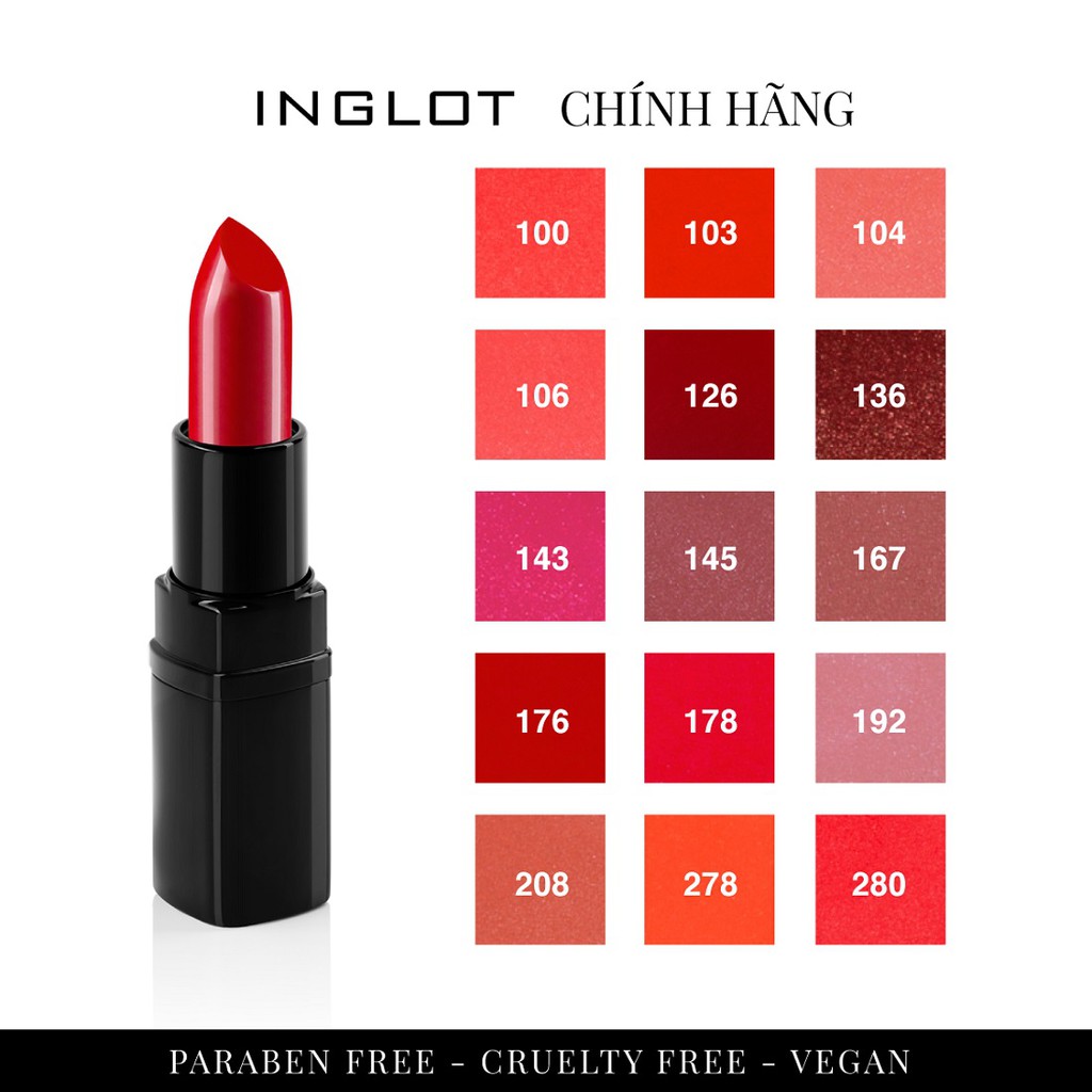 Son thỏi dưỡng môi Lipstick Inglot (4.5g)