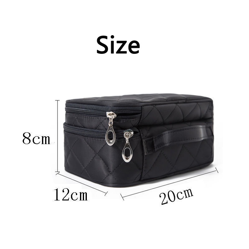Túi Đựng Đồ Trang Điểm Hai Lớp Sức Chứa Lớn Chống Thấm Nước