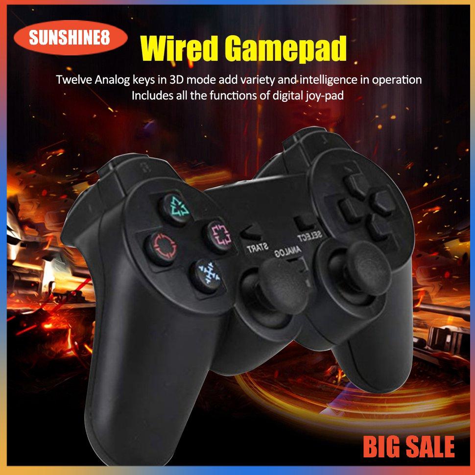 Tay cầm chơi game Thích hợp cho bộ điều khiển trò chơi Sony PS2 / tay cầm trò chơi ps2 / tay cầm rung kép  có dây PC, Laptop full skill all Game