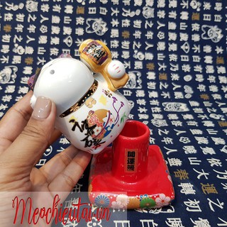 HỦ TĂM MÈO MAY MẮN