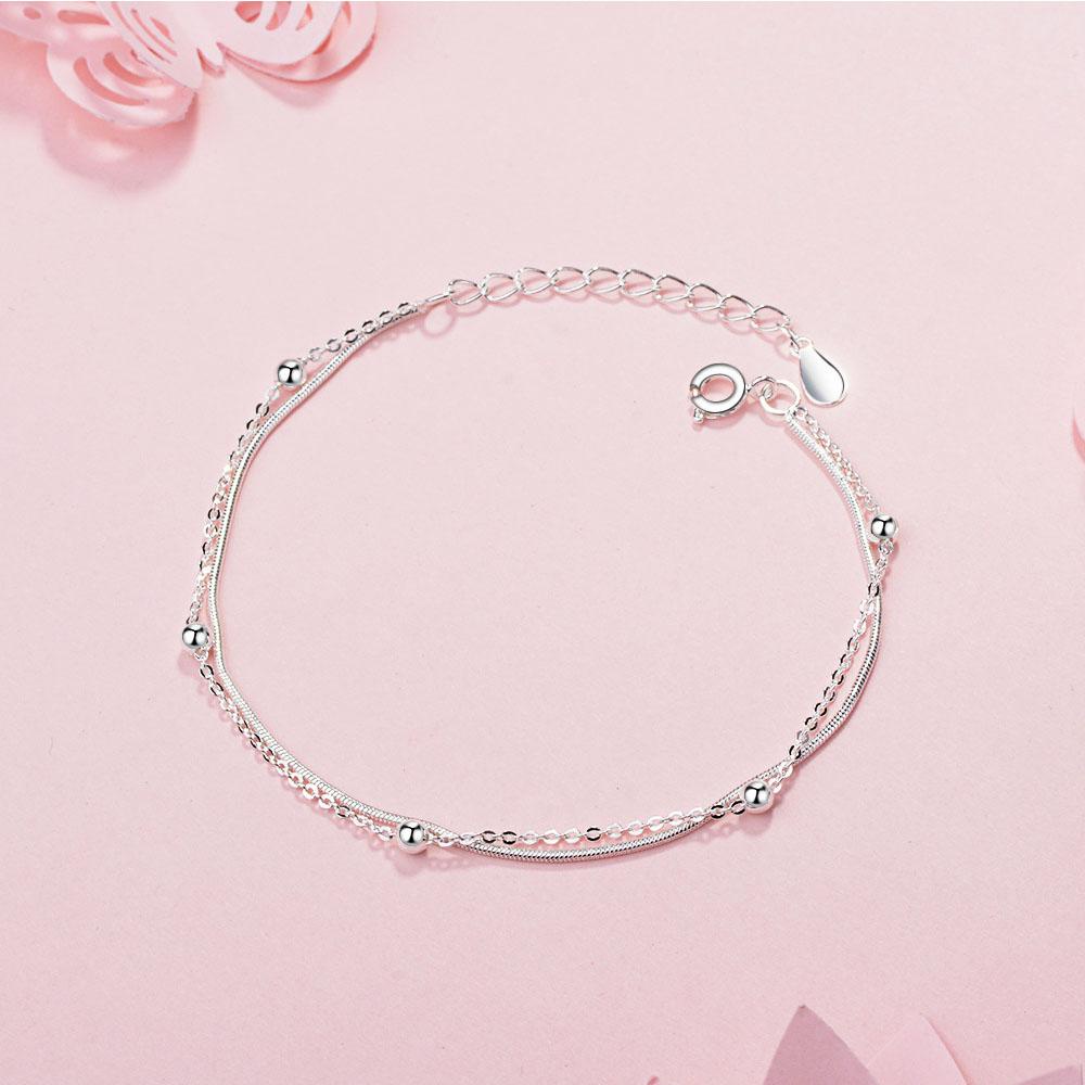 Vòng Tay Cho Nữ|Vòng Tay Chuỗi Hạt Nhiều Màu Sắc Thiết Kế Đơn Giản Phong Cách Vintage Cho Nữ