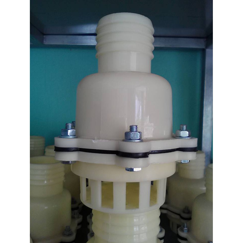 Lúp Bê Máy Bơm Nước nhựa trắng Rọ Lọc Rọ Bơm Giỏ Hút Nước phi 49, 60, 76, 90