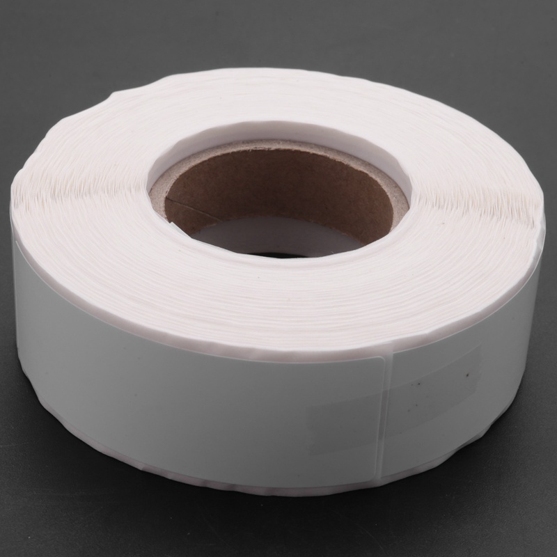 Nhãn tủ đông có thể tháo rời 1 x 3 Inch Nhãn dán bảo quản thực phẩm Tủ lạnh Tủ đông Giấy nhãn ( Trắng trắng)