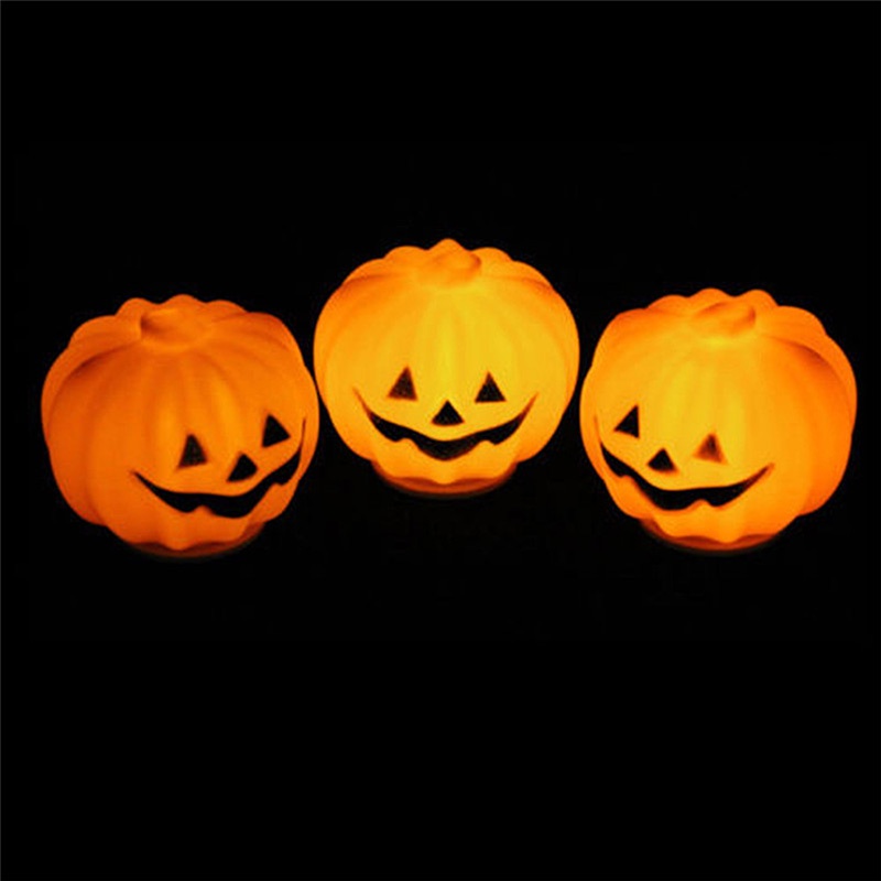 Đèn LED Hình Bí Ngô Trang Trí Halloween
