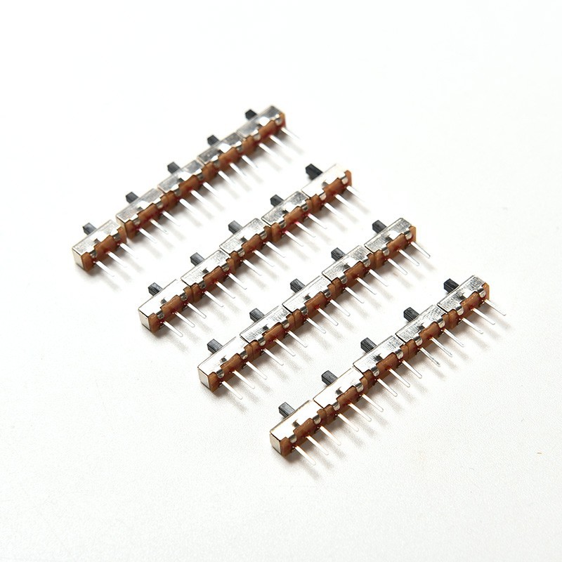 Set 20 Thanh Trượt Bảng Mạch SS12D00G4 SPDT 1P2T 2 Vị Trí 3 Pin PCB Chuyên Dụng