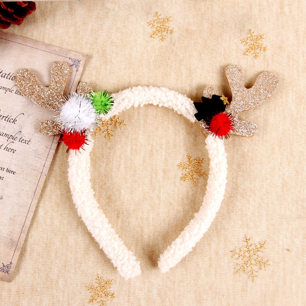 Băng Đô Cài Tóc Phong Cách Giáng Sinh Hoạt Hình Dễ Thương