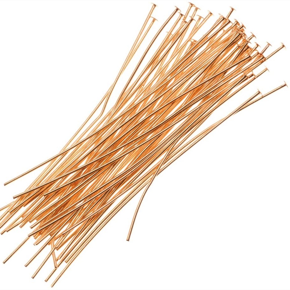 [K1XT] Phụ kiện trang sức (DIY) - Gói 50 Kim đinh ghim thép kiểu T tạo hình dùng làm vòng cổ vòng tay bông tai