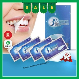 Miếng dán trắng răng 3D White Teeth Whitening Strips