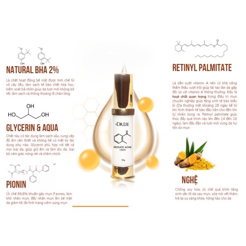 Kem ngừa mụn đẩy nhân mụn, mờ thâm +Dr.Lee Cream | BigBuy360 - bigbuy360.vn