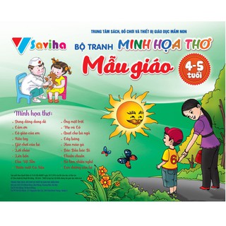 Tranh minh họa thơ mẫu giáo 4-5 tuổi
