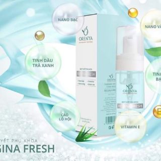 [vệ sinh phụ nữ] BỌT TUYẾT PHỤ KHOA ORENYA 150ml