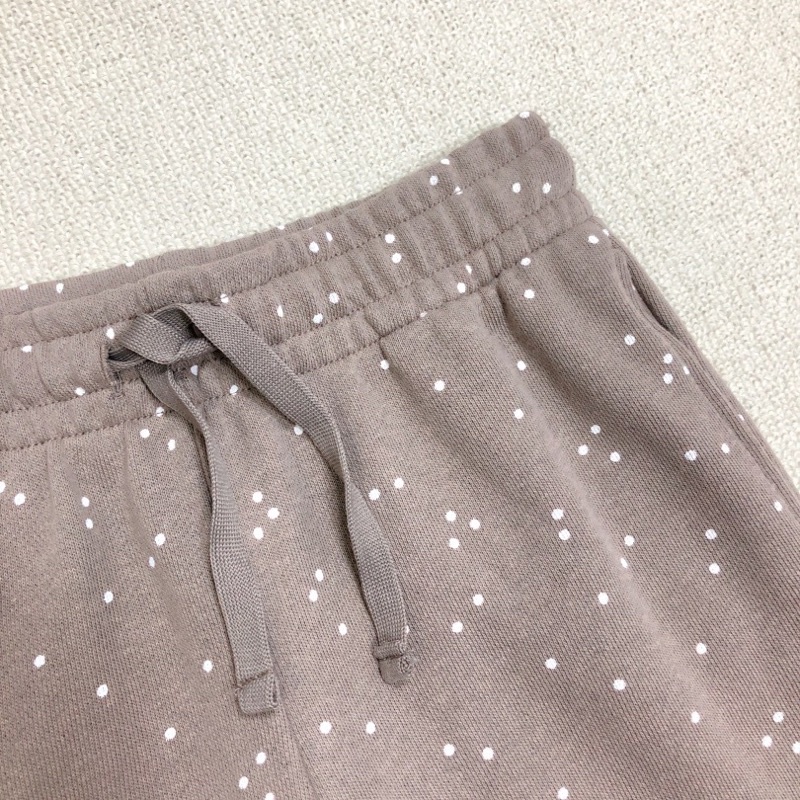 Quần dài thun bé gái 3-10 tuổi  Quần thun cotton chấm bi xuất dư 0822