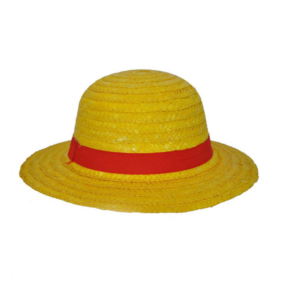 Cosplay Mũ Rơm Luffy One Piece - Nón Rơm Luffy Chống Nắng, Mưa