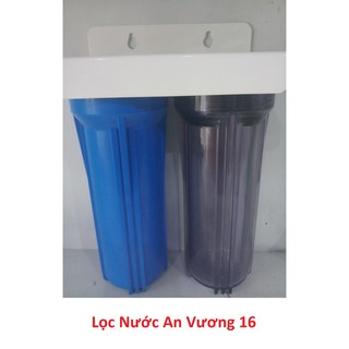 Bộ lọc nước  thô 2 cốc đầu nguồn 10inch (sẵn hàng)